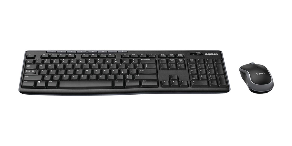 Logitech 920-004508 MK270 US vezeték nélküli fekete billentyűzet és egér