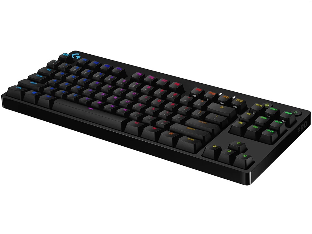 Logitech 920-009426 G Pro UK ENG fekete (GX Blue Clicky switch) gamer billentyűzet