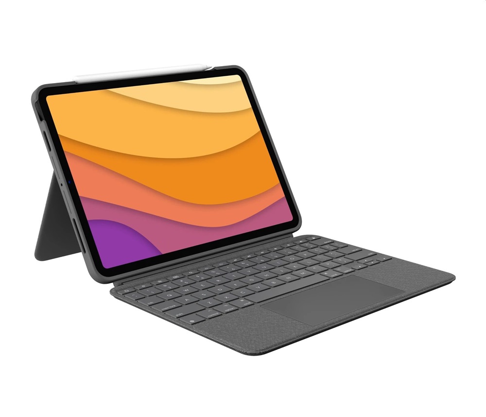 Logitech 920-010272 Combo Touch iPad Air 4/5 gen szürke billentyűzetes tablet tok