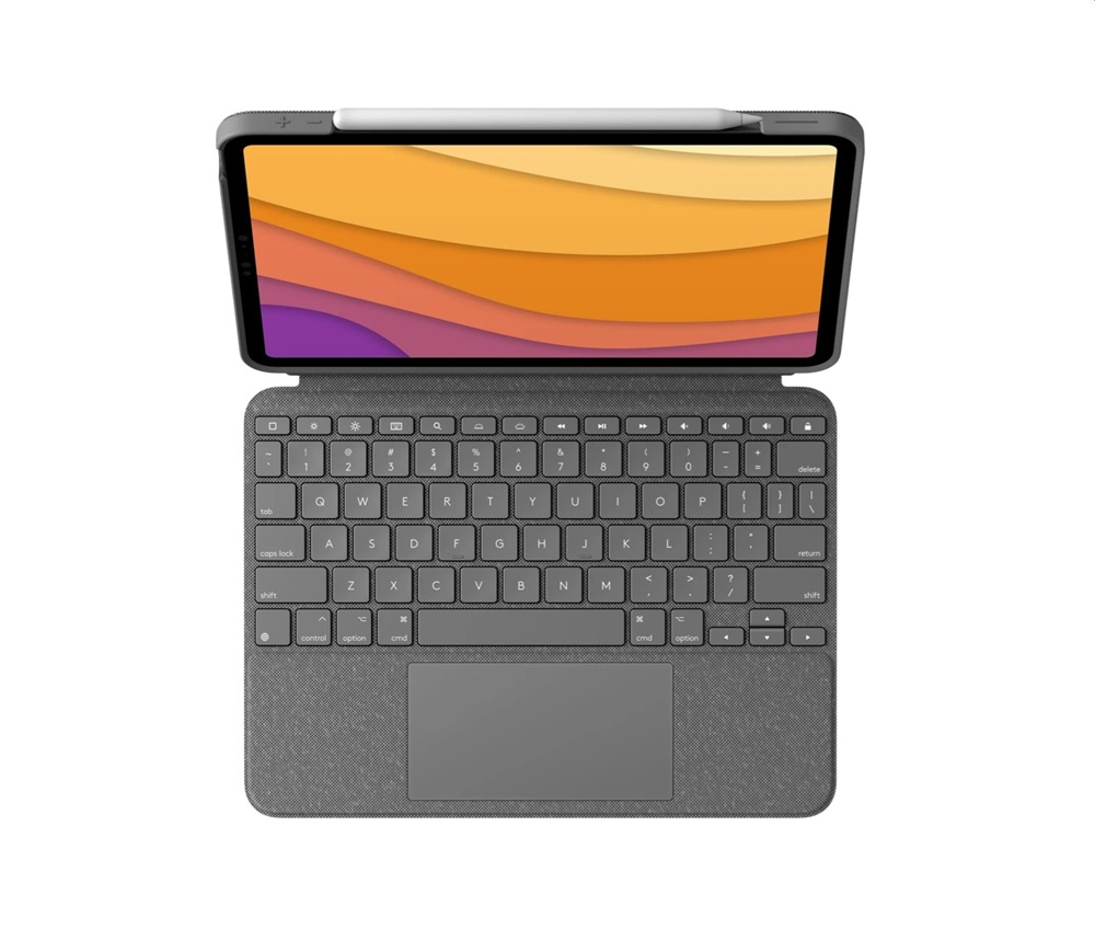 Logitech 920-010272 Combo Touch iPad Air 4/5 gen szürke billentyűzetes tablet tok
