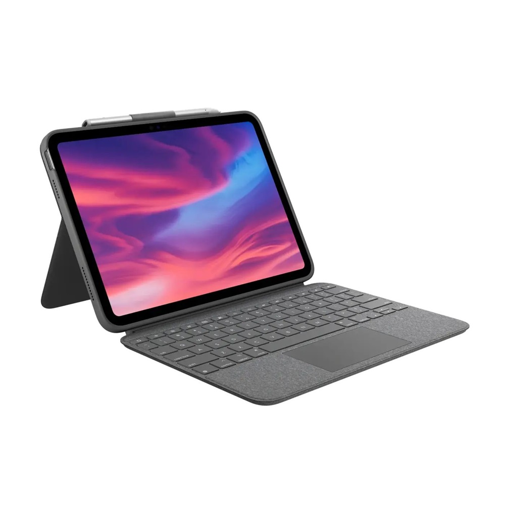 Logitech 920-011441 Combo Touch for iPad UK szürke érintőpados billentyűzetes tok