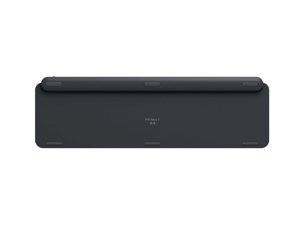 Logitech  MX Keys S lézergravírozott magyar kiosztású grafitszürke vezeték nélküli billentyűzet