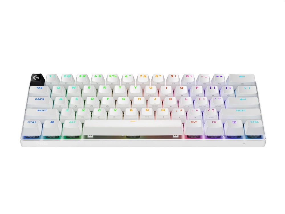 Logitech 920-011930 PRO X 60 LIGHTSPEED US vezeték nélküli fehér (tactile) gamer billentyűzet