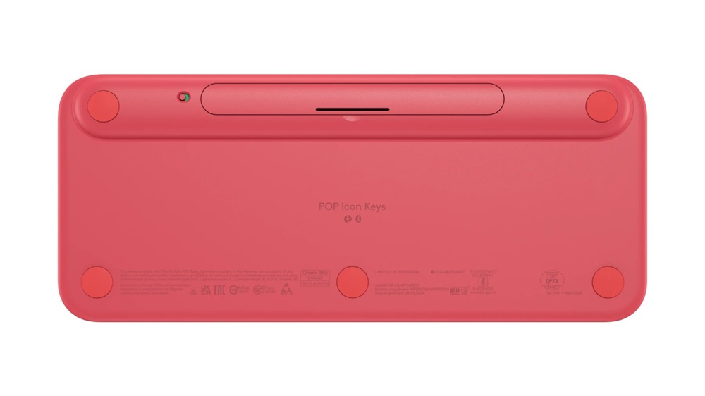Logitech 920-013073 POP Icon Keys US vezeték nélküli rózsaszín/piszkosfehér billentyűzet