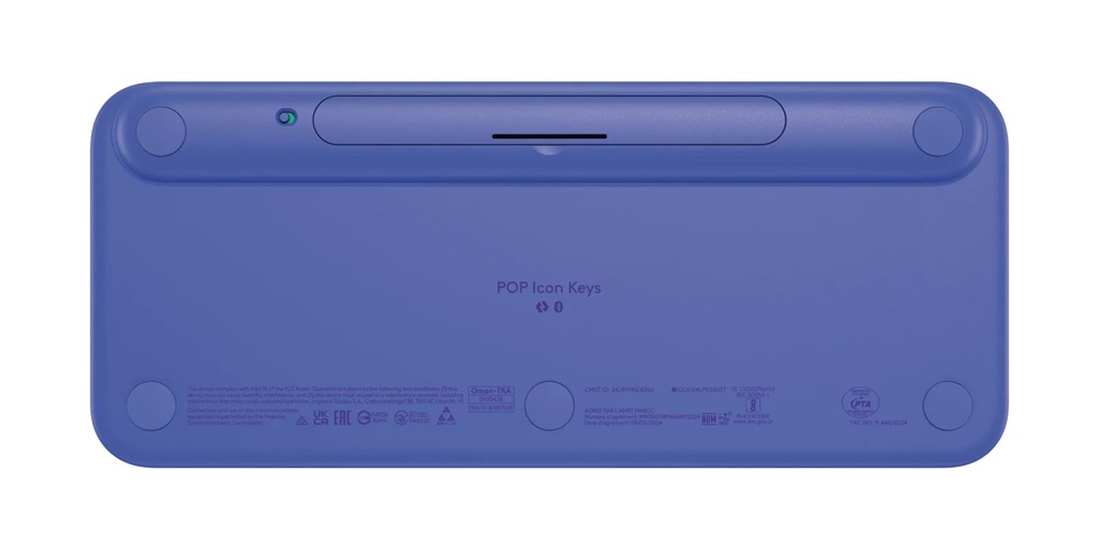 Logitech 920-013074 Pop Icon Keys US vezeték nélküli lila/piszkosfehér billentyűzet