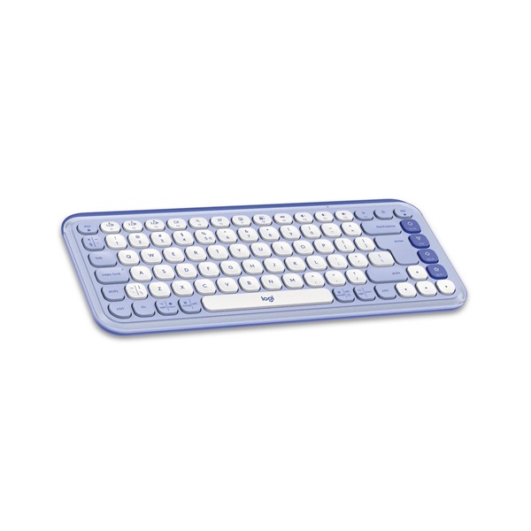 Logitech Pop Icon Combo US vezeték nélküli lila/piszkosfehér billentyűzet és egér