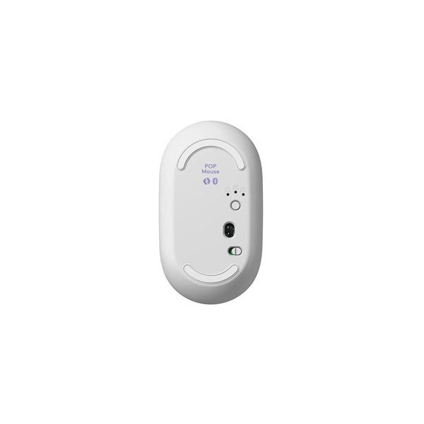 Logitech Pop Icon Combo US vezeték nélküli lila/piszkosfehér billentyűzet és egér