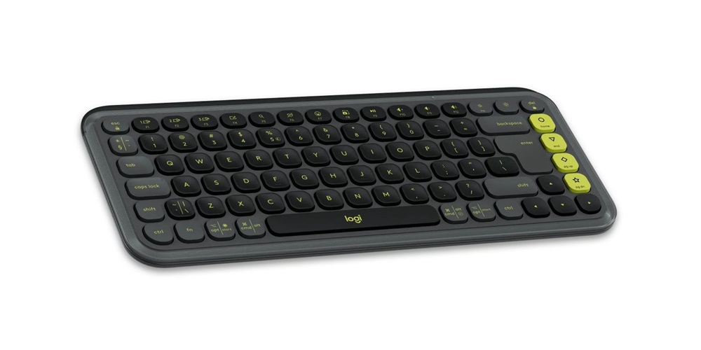 Logitech 920-013140 POP Icon Combo US vezeték nélküli grafitszürke/zöld billentyűzet és egér