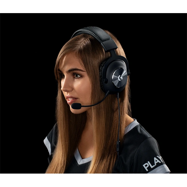 Logitech 991-000358 Pro X Gaming fekete fejhallgató és állvány