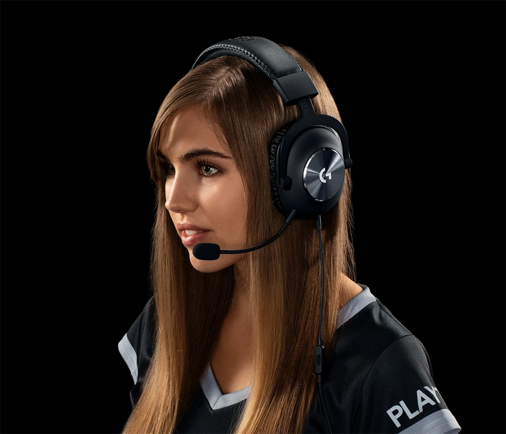 Logitech 991-000358 Pro X Gaming fekete fejhallgató és állvány