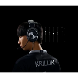 Logitech 991-000358 Pro X Gaming fekete fejhallgató és állvány