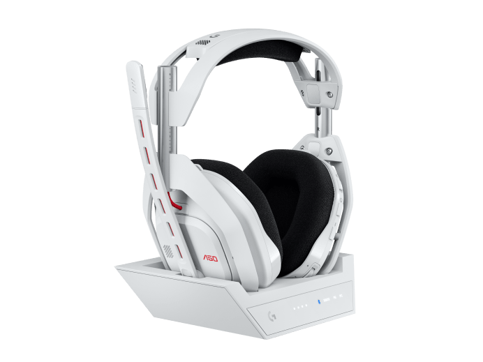 Logitech A50 Gen 5 vezeték nélküli fehér headset + bázisállomás fehér