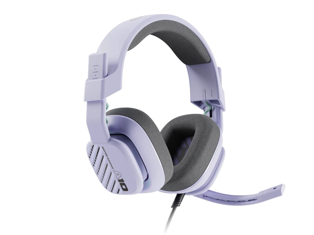 Logitech Astro A10 lila vezetékes gamer headset