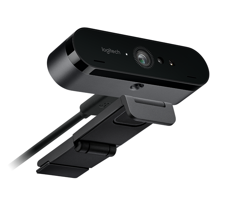 Logitech Brio 4k mikrofonos fekete webkamera