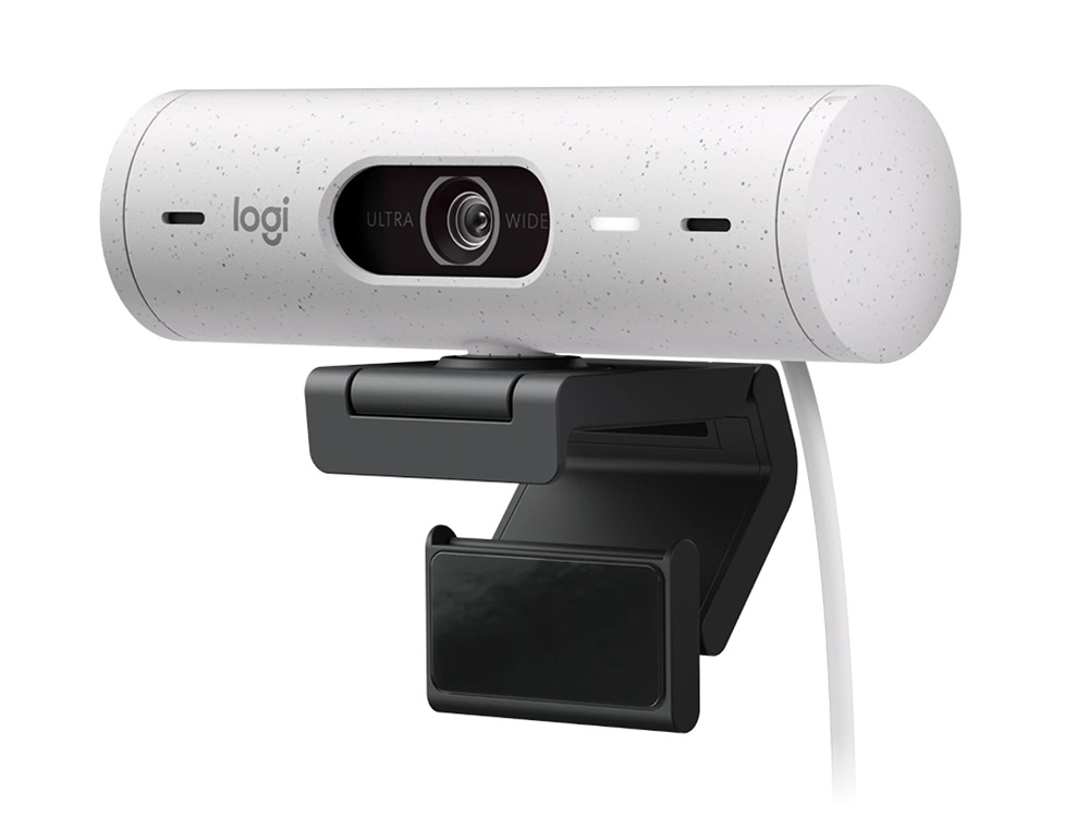 Logitech Brio 500 Full HD mikrofonos fehér webkamera