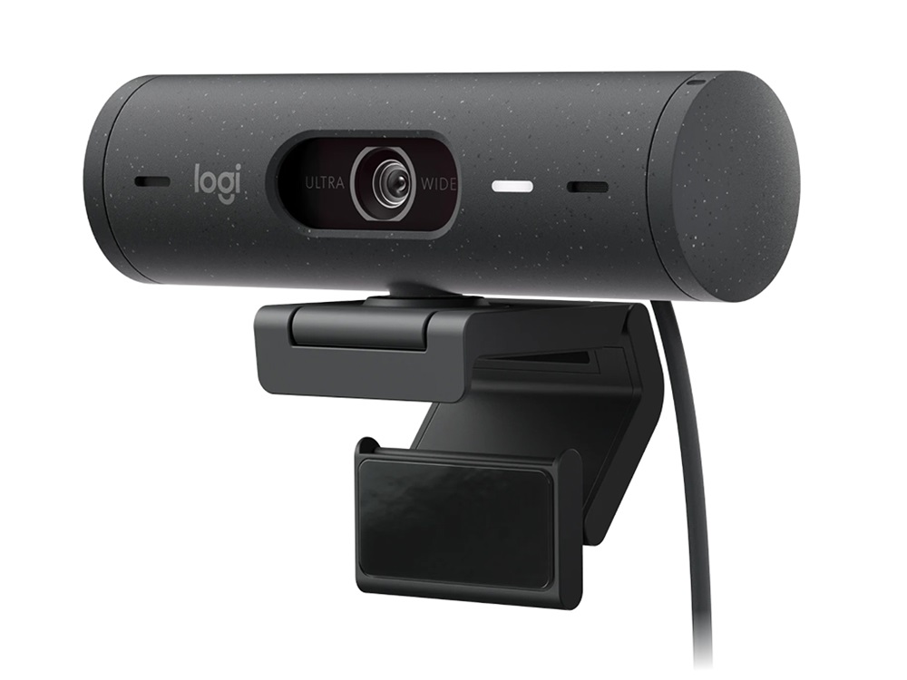 Logitech Brio 500 Full HD mikrofonos grafitszürke webkamera