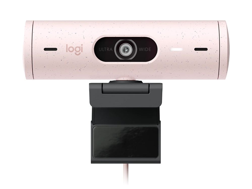 Logitech Brio 500 Full HD mikrofonos rózsaszín webkamera