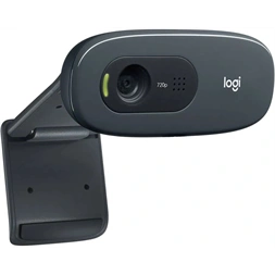 Logitech C270 720p fekete mikrofonos webkamera