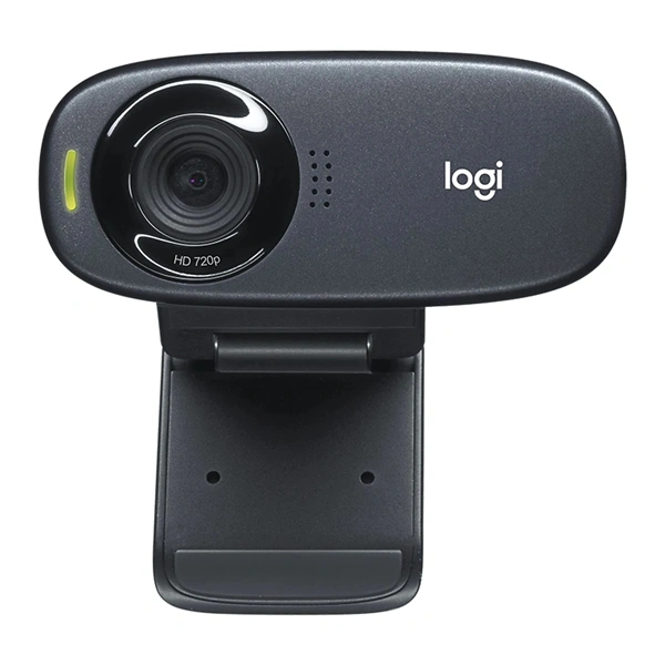 Logitech C310 720p mikrofonos fekete webkamera