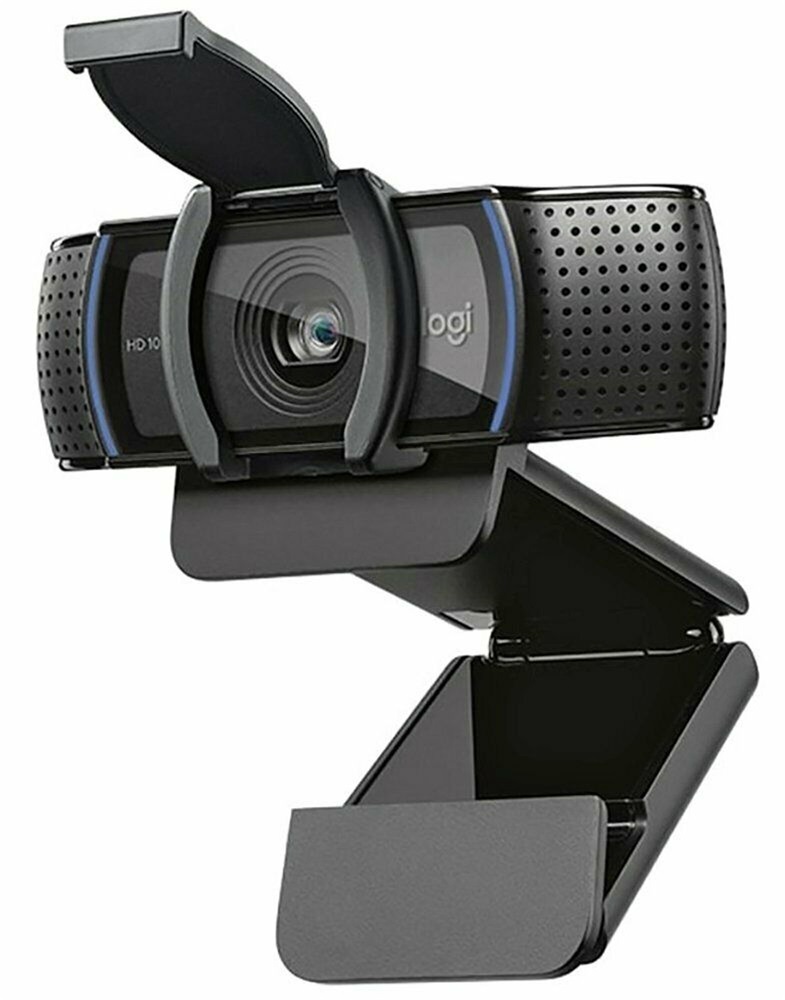 Logitech C920S Pro 1080p mikrofonos fekete webkamera