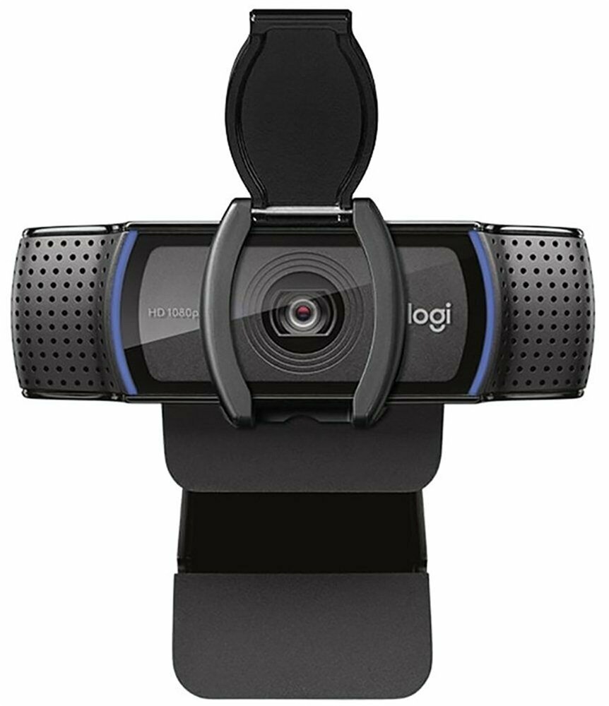 Logitech C920S Pro 1080p mikrofonos fekete webkamera