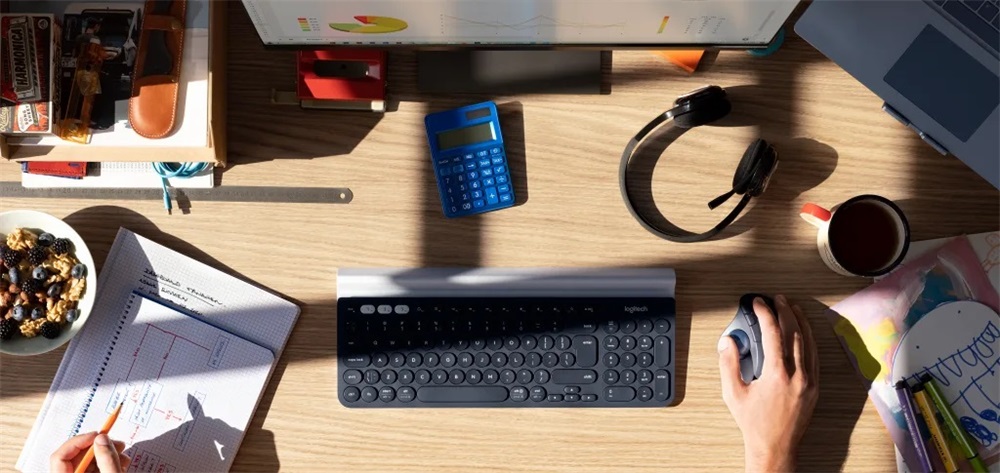 Logitech ERGO M575 grafitszürke vezeték nélküli hanyattegér