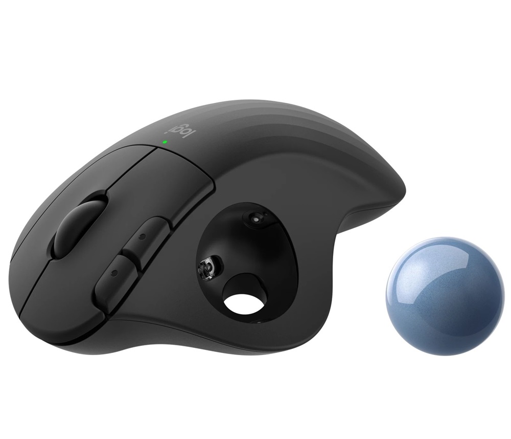 Logitech Ergo M575s vezeték nélküli fekete Trackball egér
