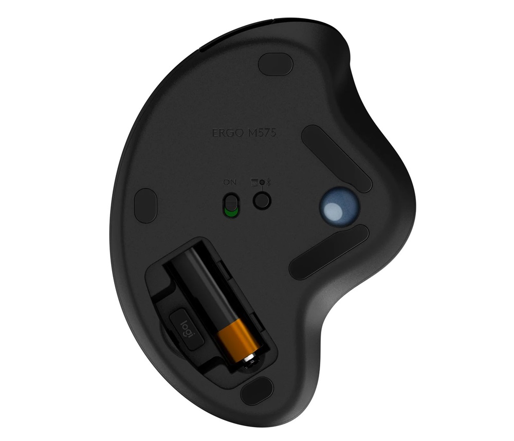 Logitech Ergo M575s vezeték nélküli fekete Trackball egér