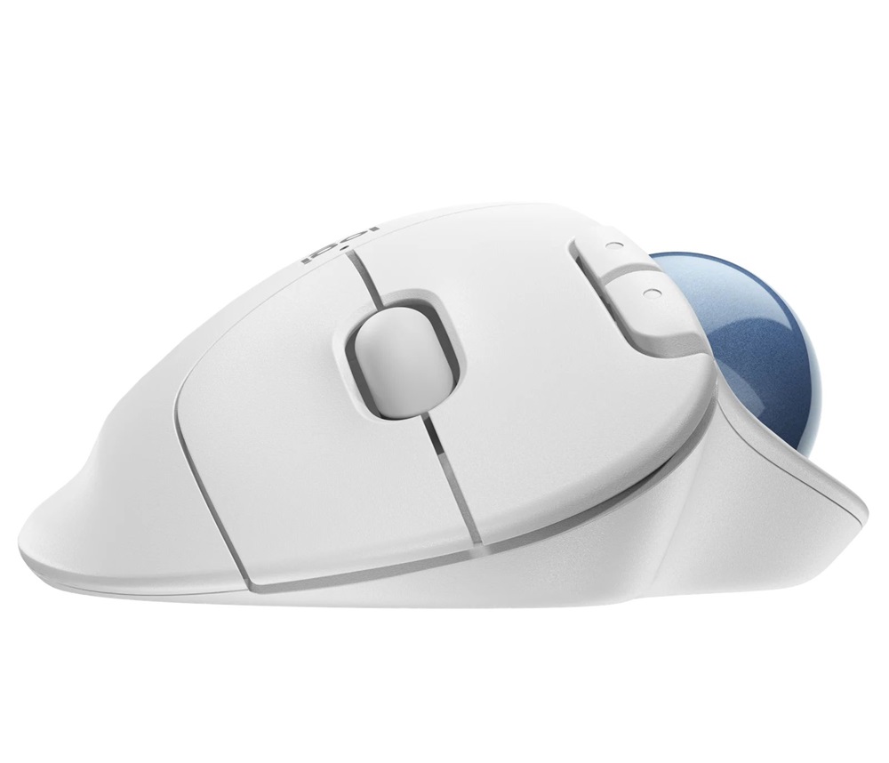 Logitech Ergo M575s vezeték nélküli fehér Trackball egér