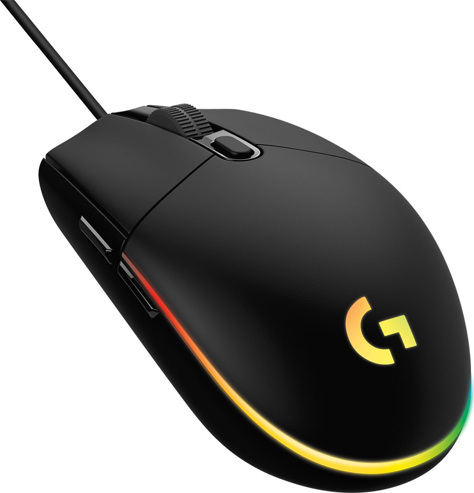 Logitech G102 Lightsync fekete gamer egér
