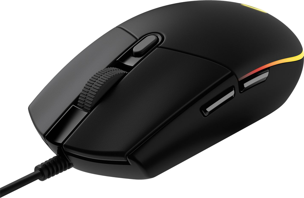 Logitech G102 Lightsync fekete gamer egér