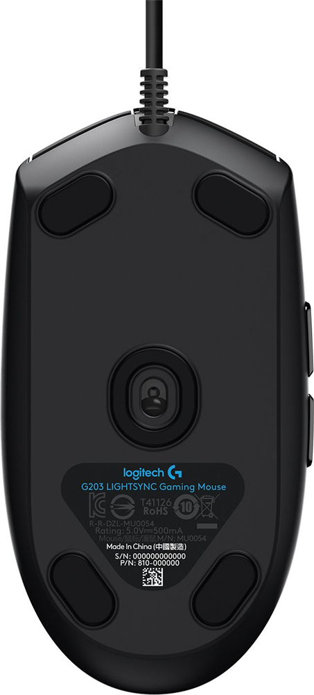 Logitech G102 Lightsync fekete gamer egér
