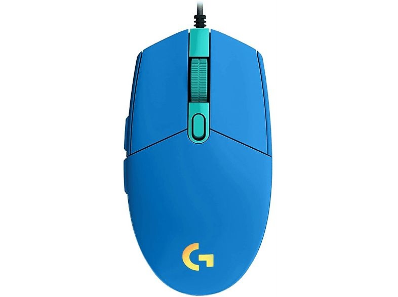 Logitech G102 Lightsync kék gamer egér