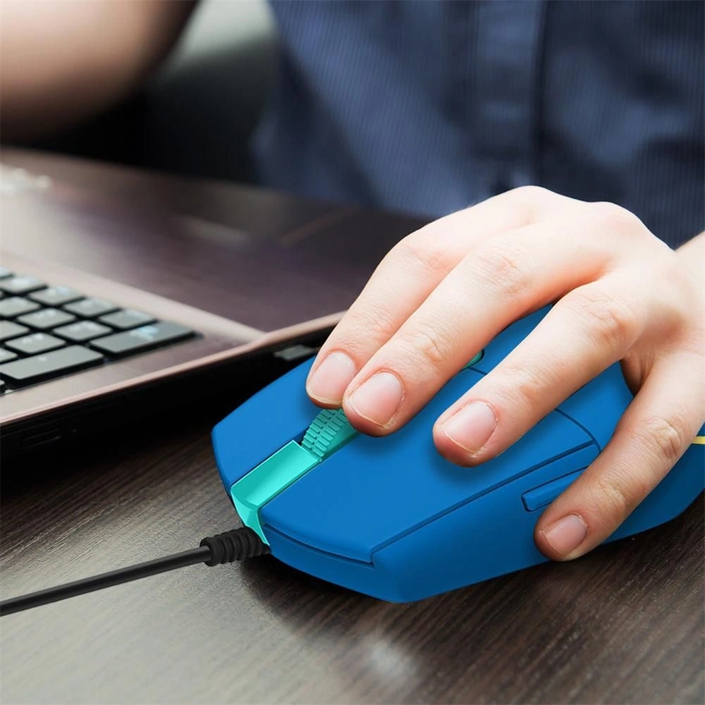 Logitech G102 Lightsync kék gamer egér