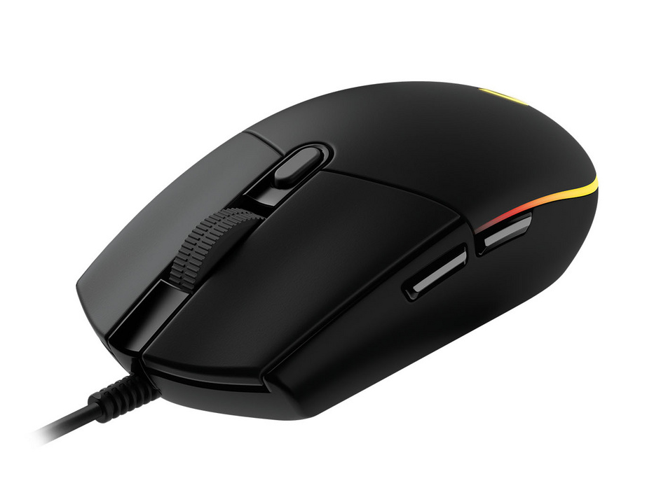 Logitech G203 Lightsync fekete gamer egér