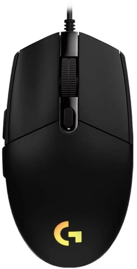 Logitech G203 Lightsync fekete gamer egér
