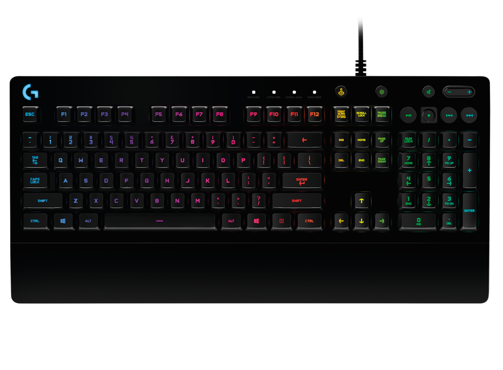 Logitech G213 Prodigy HU USB fekete gamer billentyűzet