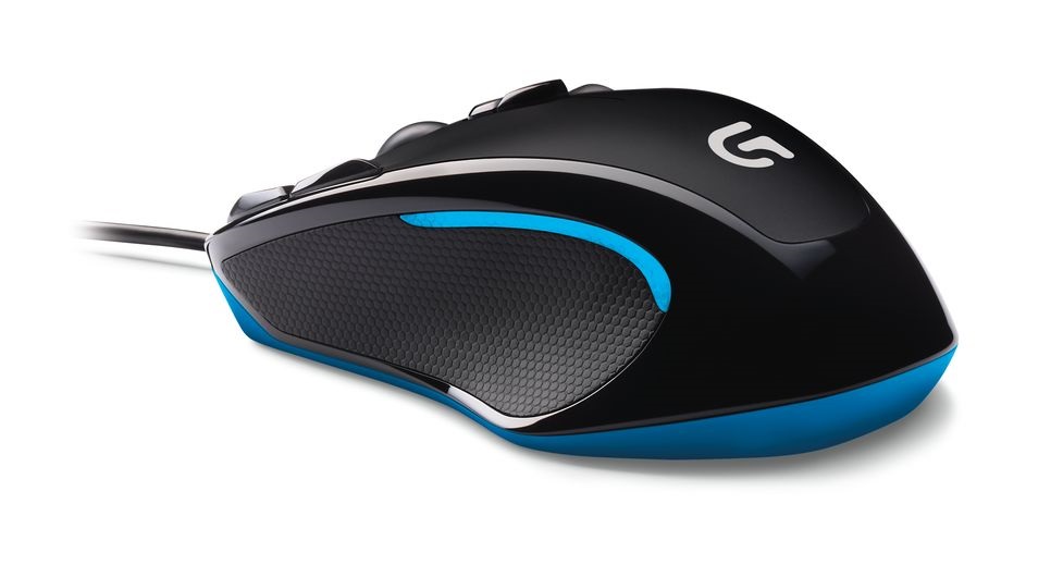 Logitech G300s USB fekete gamer egér