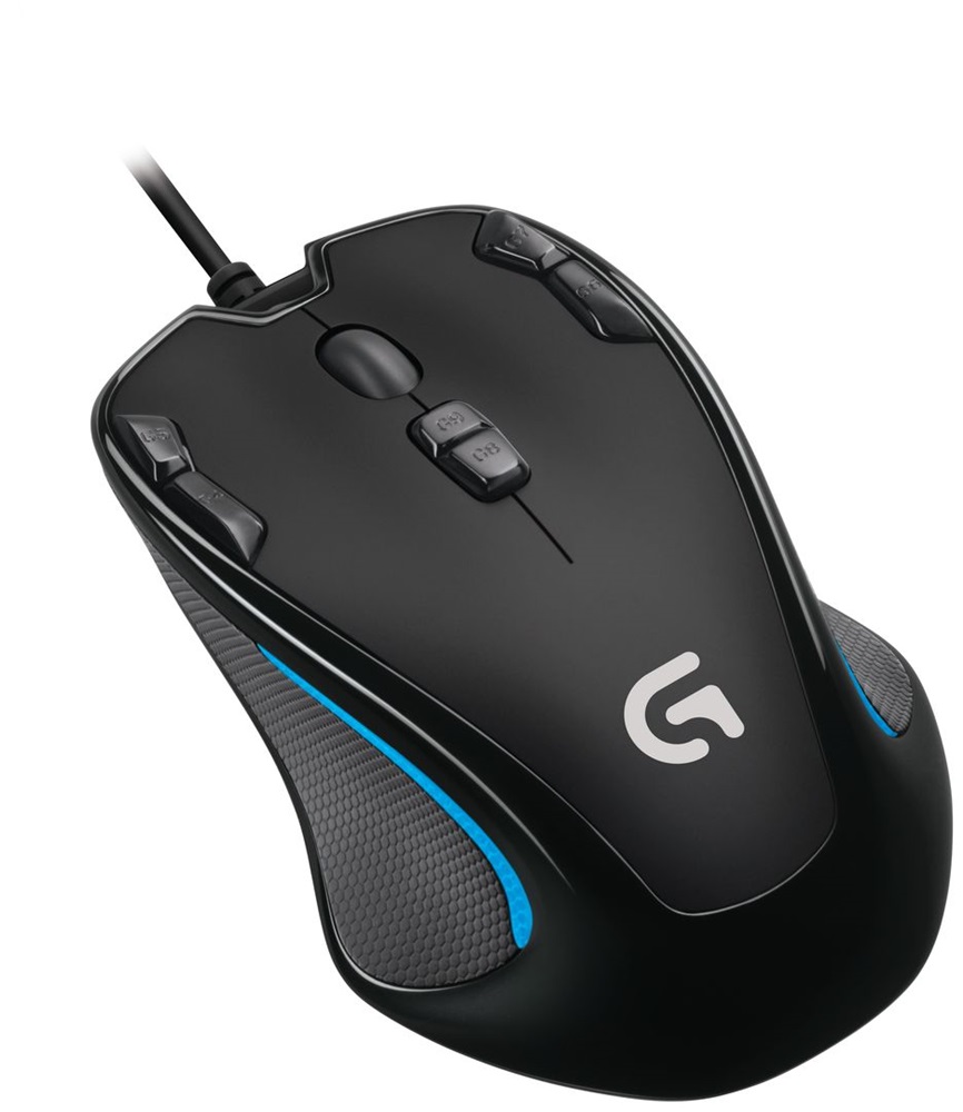 Logitech G300s USB fekete gamer egér
