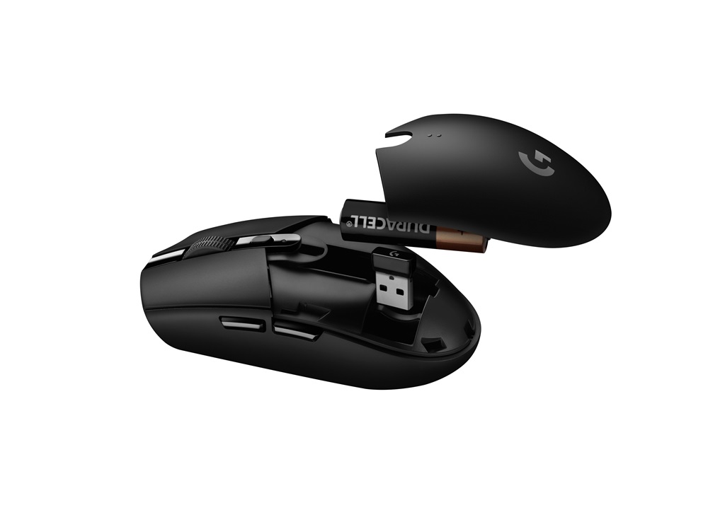 Logitech G305 Lightspeed USB vezeték nélküli fekete gamer egér
