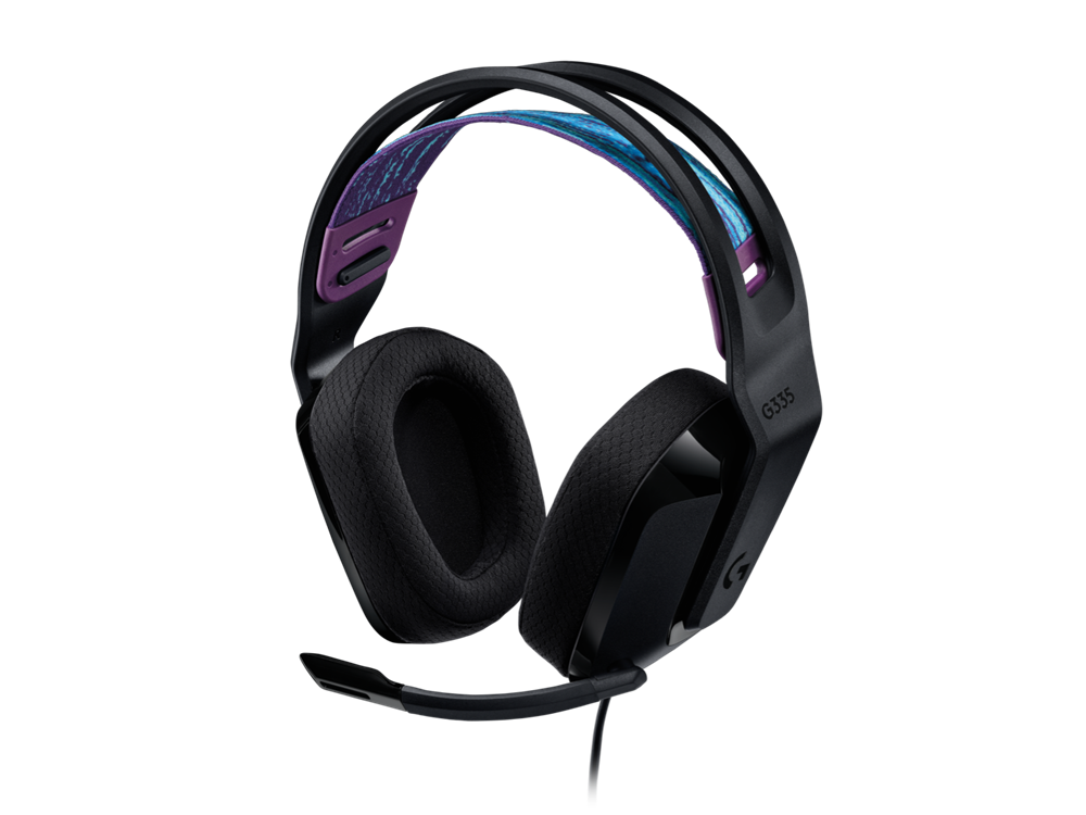 Logitech G335 fekete gamer headset