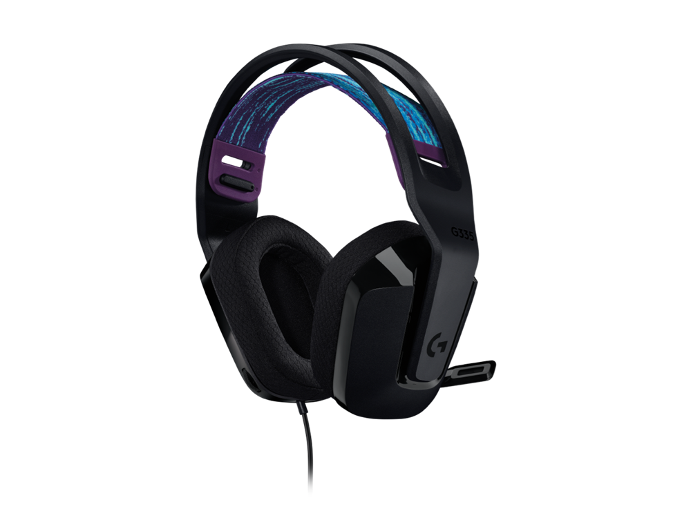 Logitech G335 fekete gamer headset