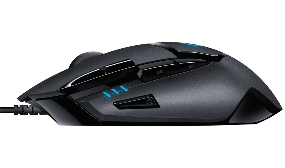 Logitech G402 Hyperion Fury USB fekete gamer egér