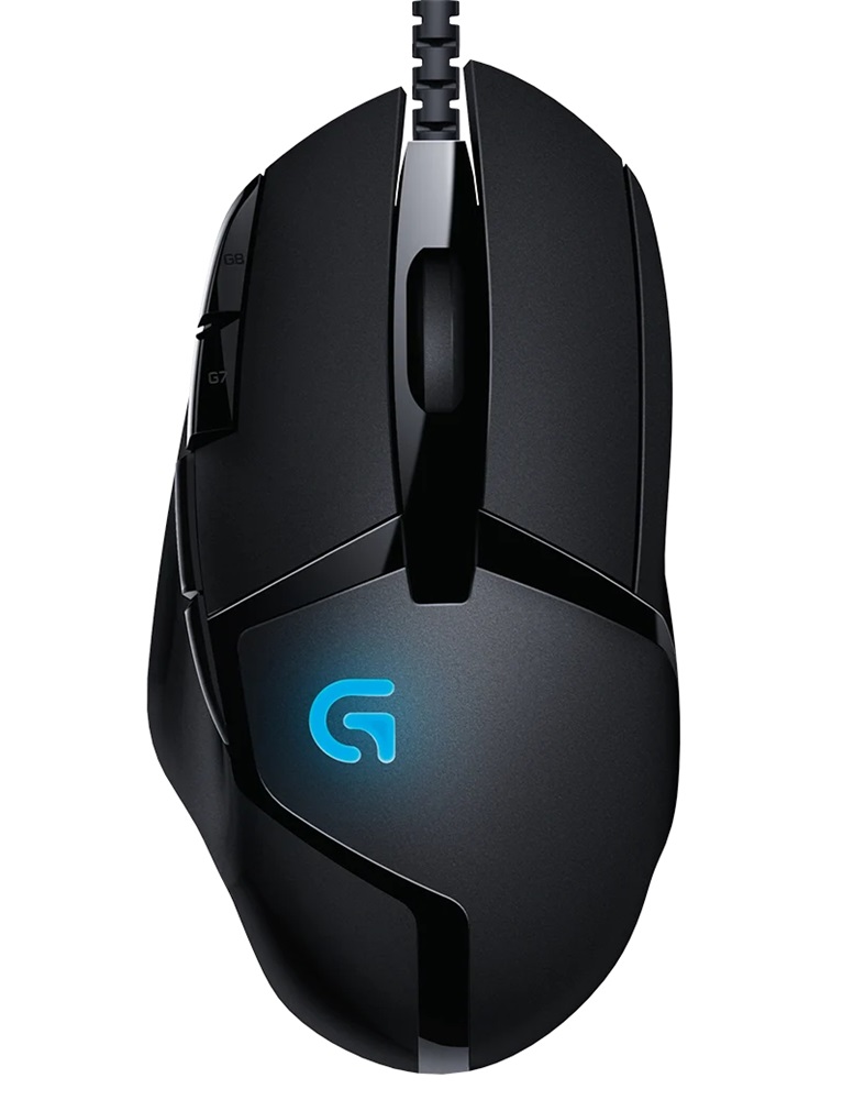 Logitech G402 Hyperion Fury USB fekete gamer egér