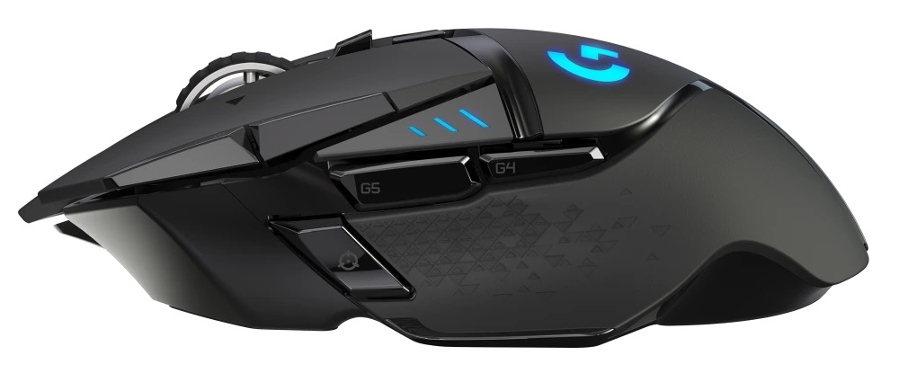 Logitech G502 Lightspeed vezeték nélküli fekete gamer egér