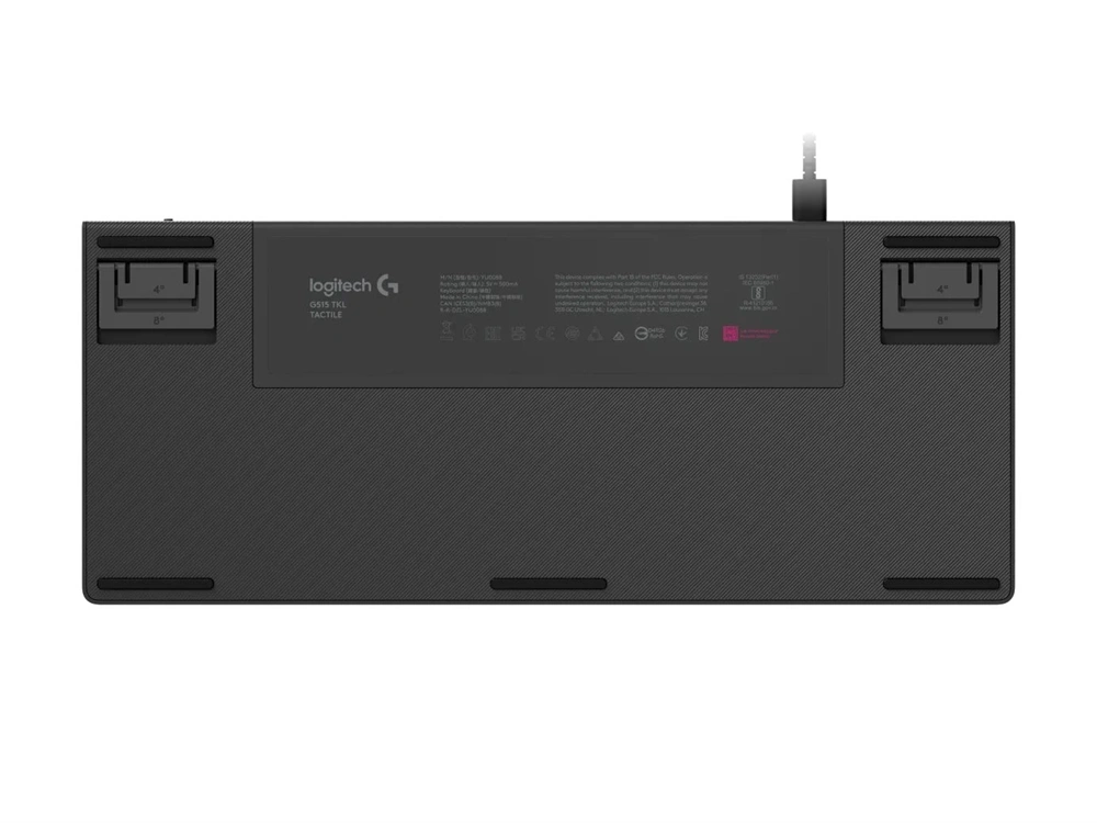 Logitech G515 TKL HUN USB fekete gamer billentyűzet