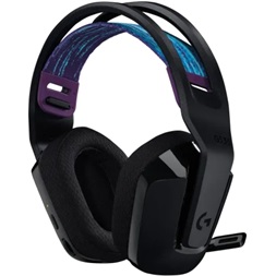 Logitech G535 Lightspeed vezeték nélküli fekete gamer headset (Újracsomagolt)