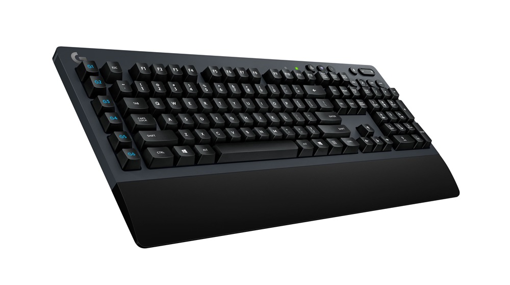 Logitech G613 Carbon UK USB vezeték nélüli sötétszürke mechanikus gamer billentyűzet