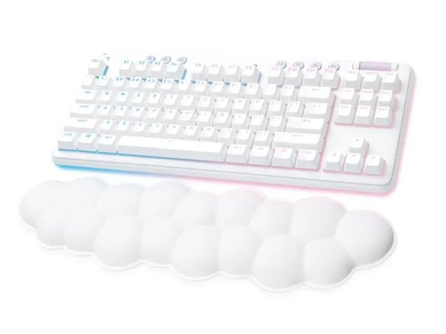 Logitech G715 UK Linear vezeték nélküli fehér gamer billentyűzet