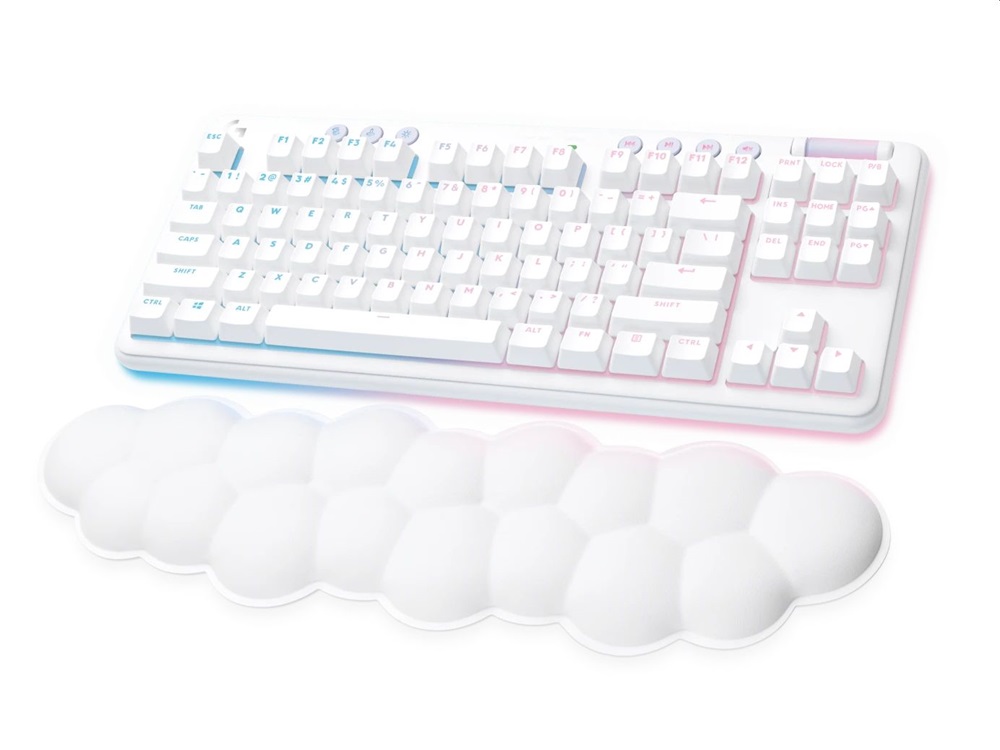 Logitech G715 vezeték nélklüli US fehér gamer billentyűzet